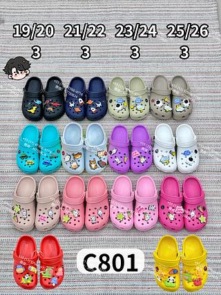 c801 kit 12 chinelos com pin