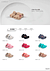 B801 kit 12 chinelos com pin
