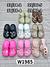 W1985 kit 12 chinelos com pin
